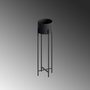 Aberto Design Maceta Decorativa GED-025 Negra